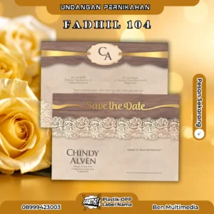 Cetak Fadhil 104 Blangko Pernikahan