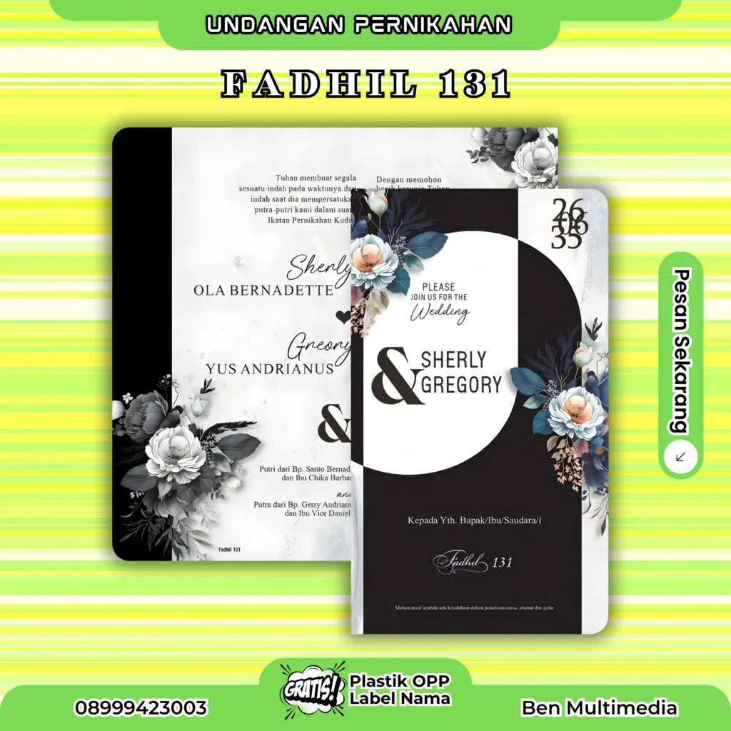 File Setting Blangko Fadhil 130-134 Template Undangan Aman 3 Cetak Fadhil 131 Blangko Undangan