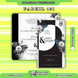 Cetak Fadhil 131 Blangko Undangan