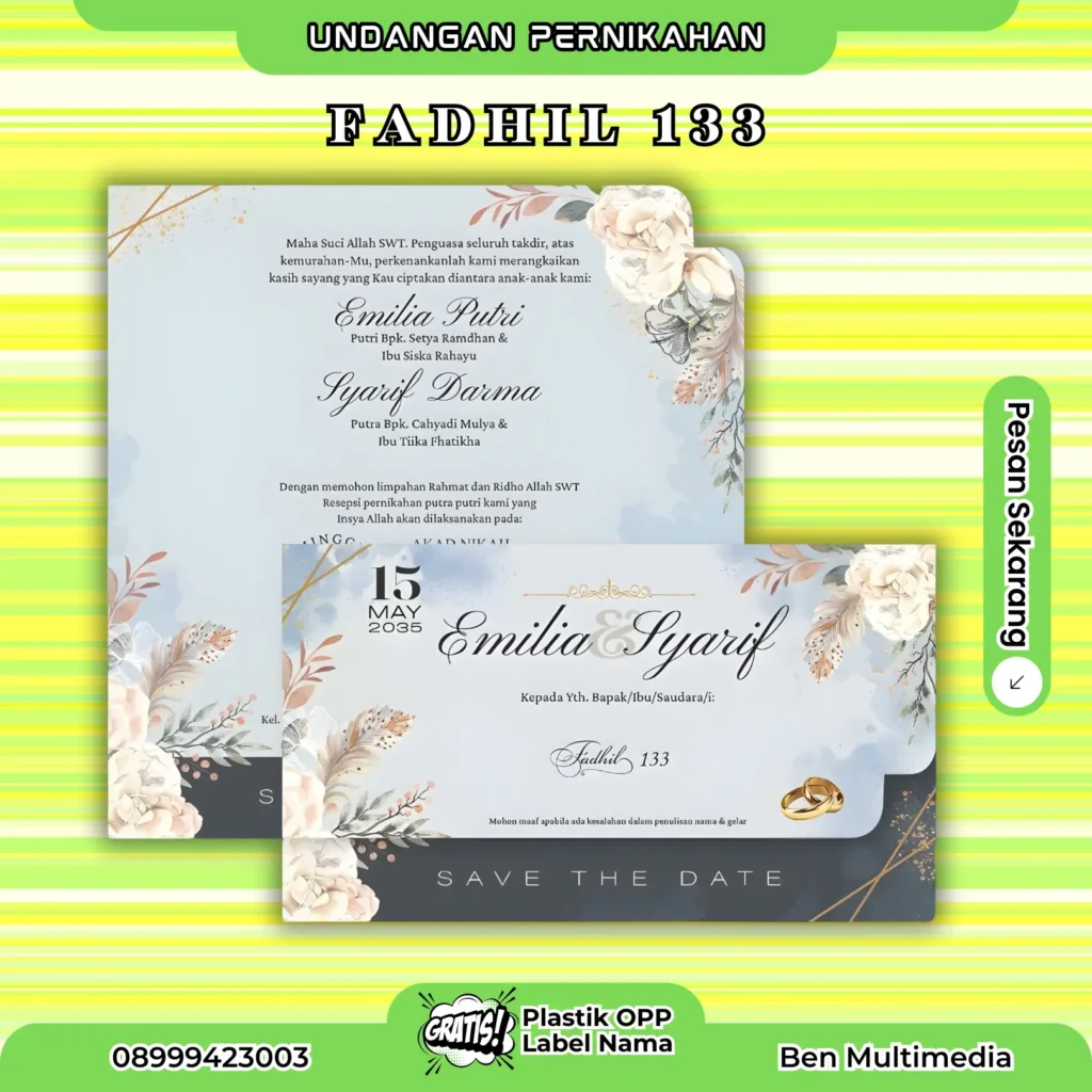 File Setting Blangko Fadhil 130-134 Template Undangan Aman 5 Cetak Fadhil 133 Blangko Undangan