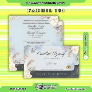 Cetak Fadhil 133 Blangko Undangan