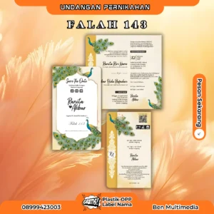 Cetak Falah 143 Blangko Undangan