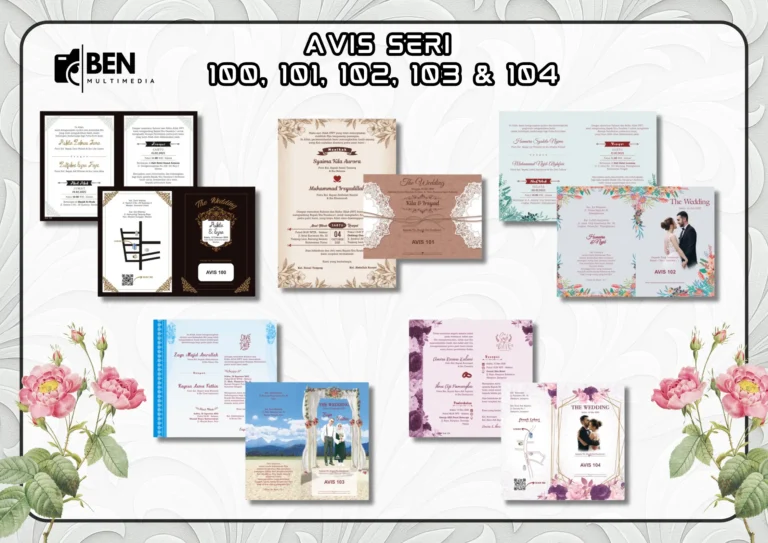 File Setting Blangko AVIS 100-104 CDR Untuk Editing Cepat