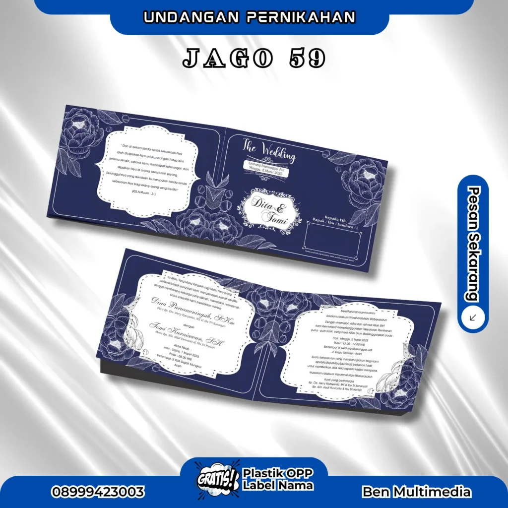 Template Blangko Jago 56-59 Siap Edit File Format CDR 5 Cetak Jago 59 Blangko Undangan Pernikahan