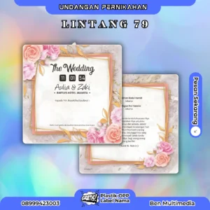 Cetak Lintang 79 Blangko Undangan