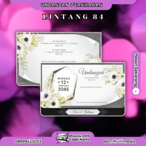 Cetak Lintang 84 Blangko Undangan