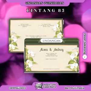 Cetak Lintang 85 Blangko Undangan
