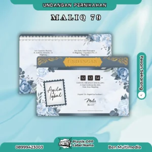 Cetak Blangko Undangan Maliq 79