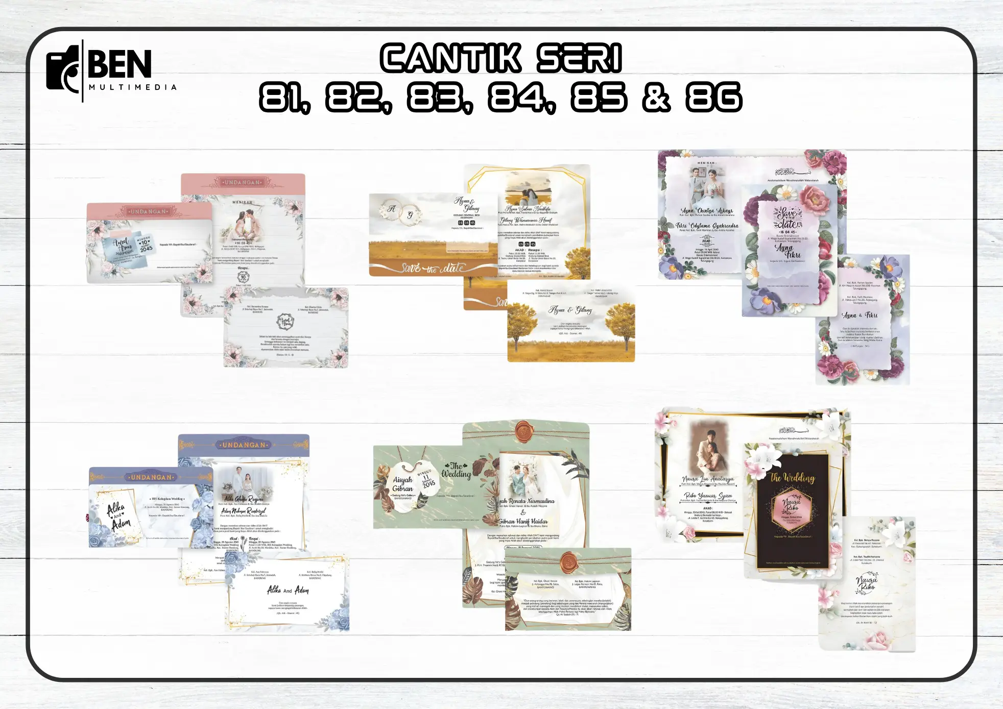 Template Blangko Cantik 81-86