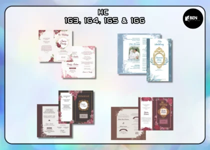 Template Blangko HC 163-166
