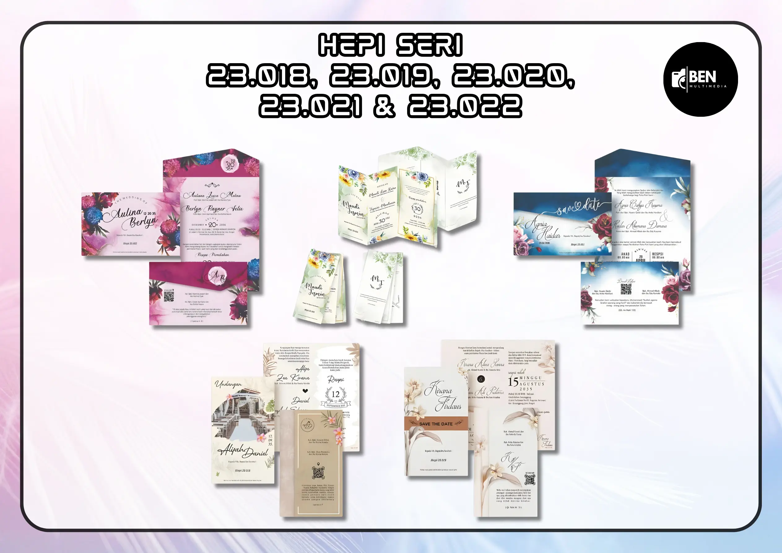 Template Blangko HEPI 23.018-23.022