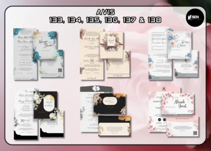 Template Blangko AVIS 133-138