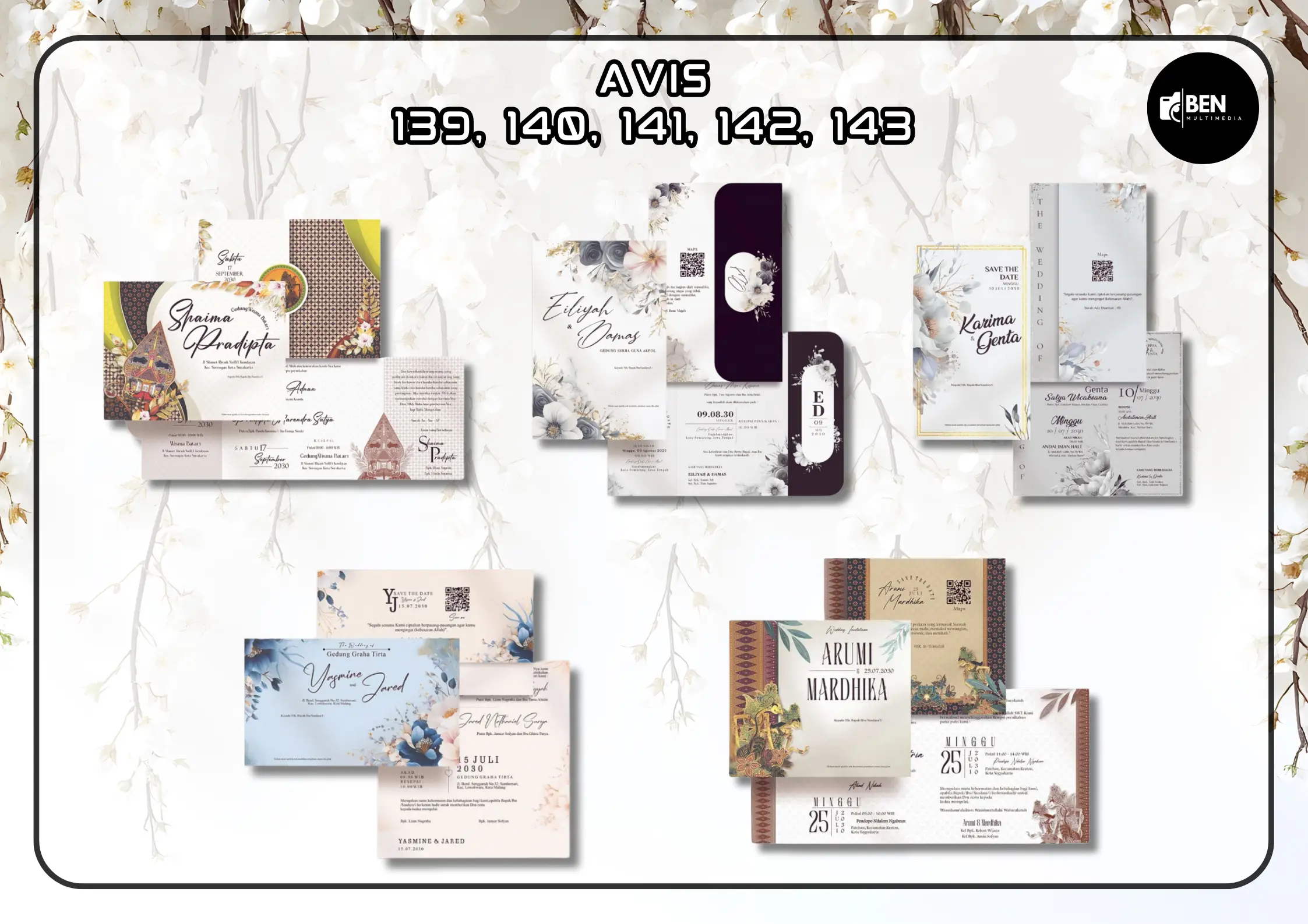 File Setting Undangan AVIS 139-143