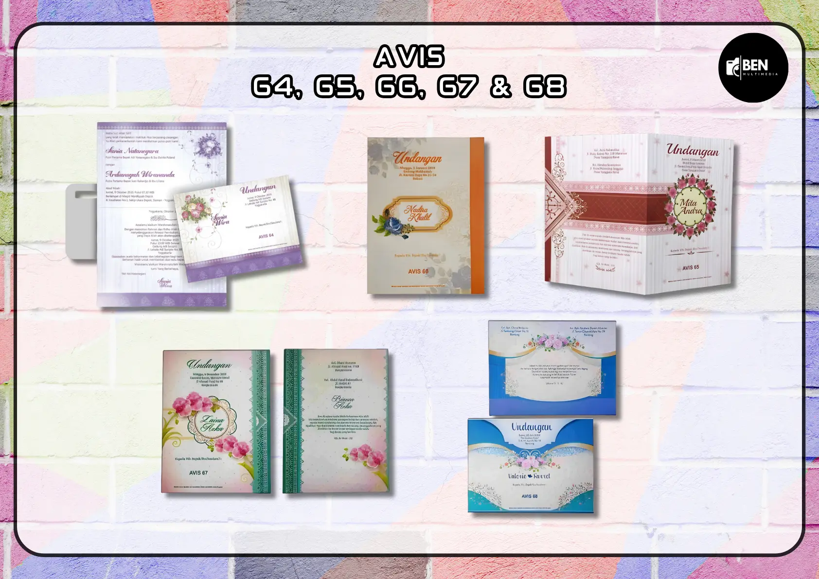 File Setting Undangan AVIS 64-68