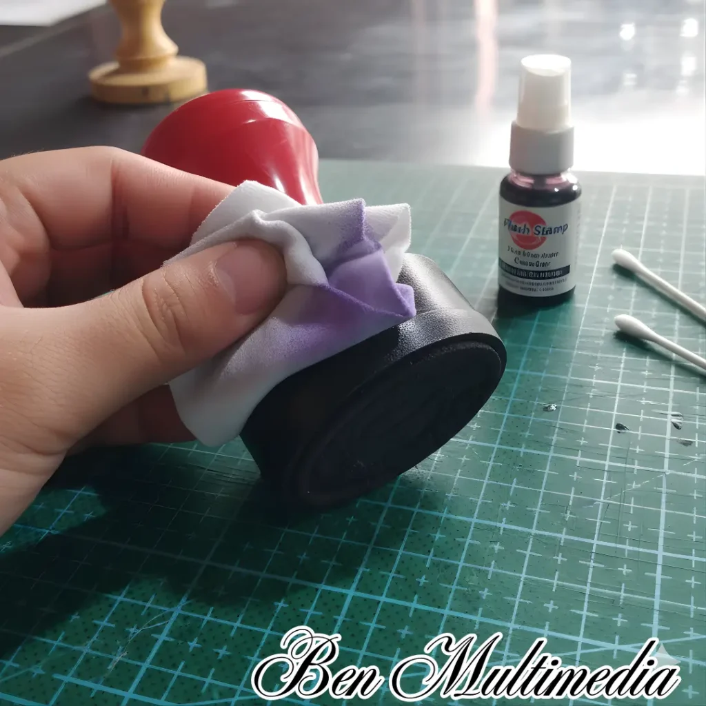 Cara Membersihkan Stempel Flash