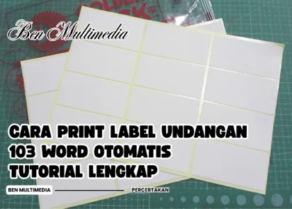 Cara Print Label Undangan 103