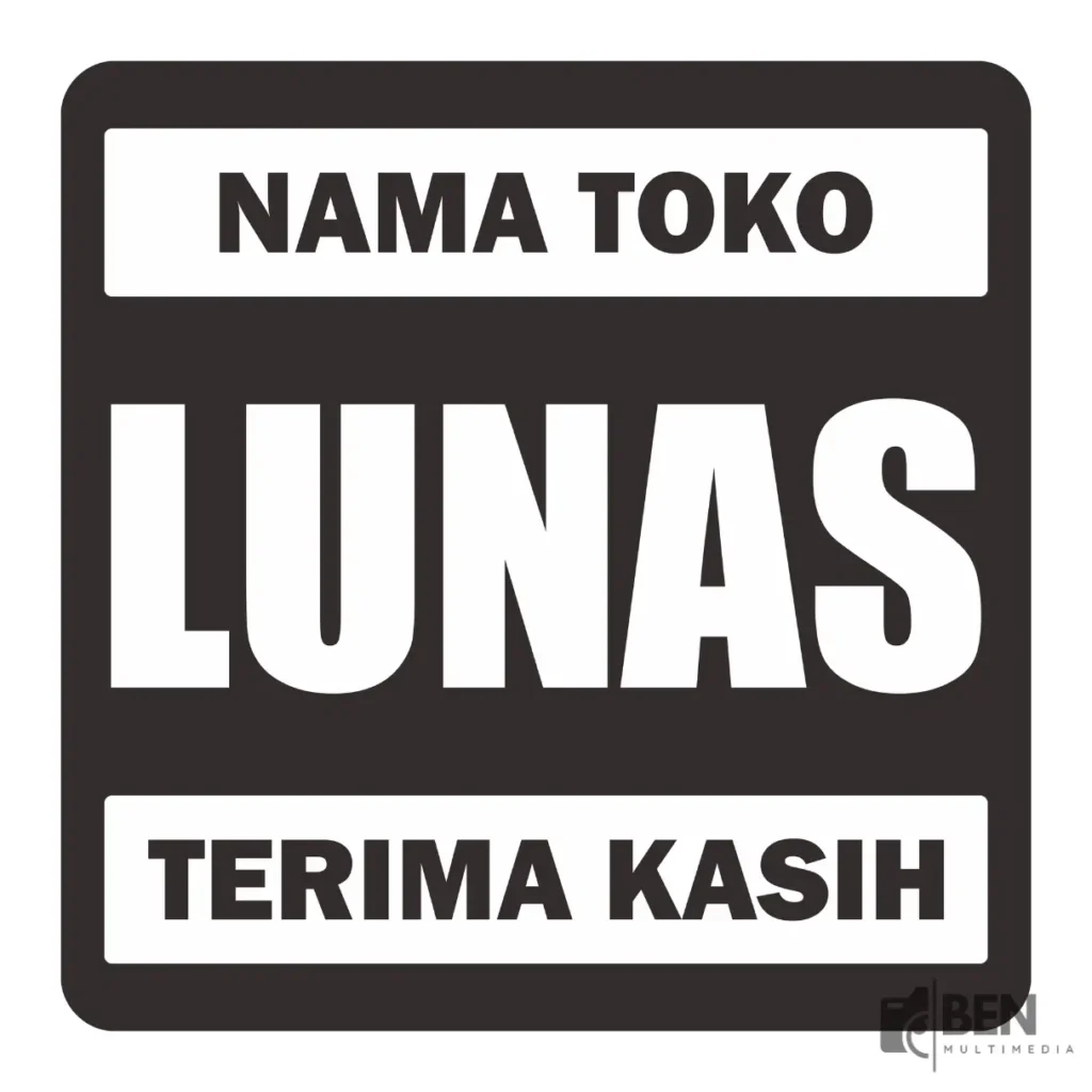 desain stempel lunas 6