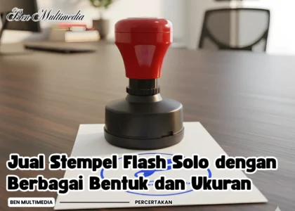 Jual Stempel Flash Solo dengan Berbagai Bentuk dan Ukuran