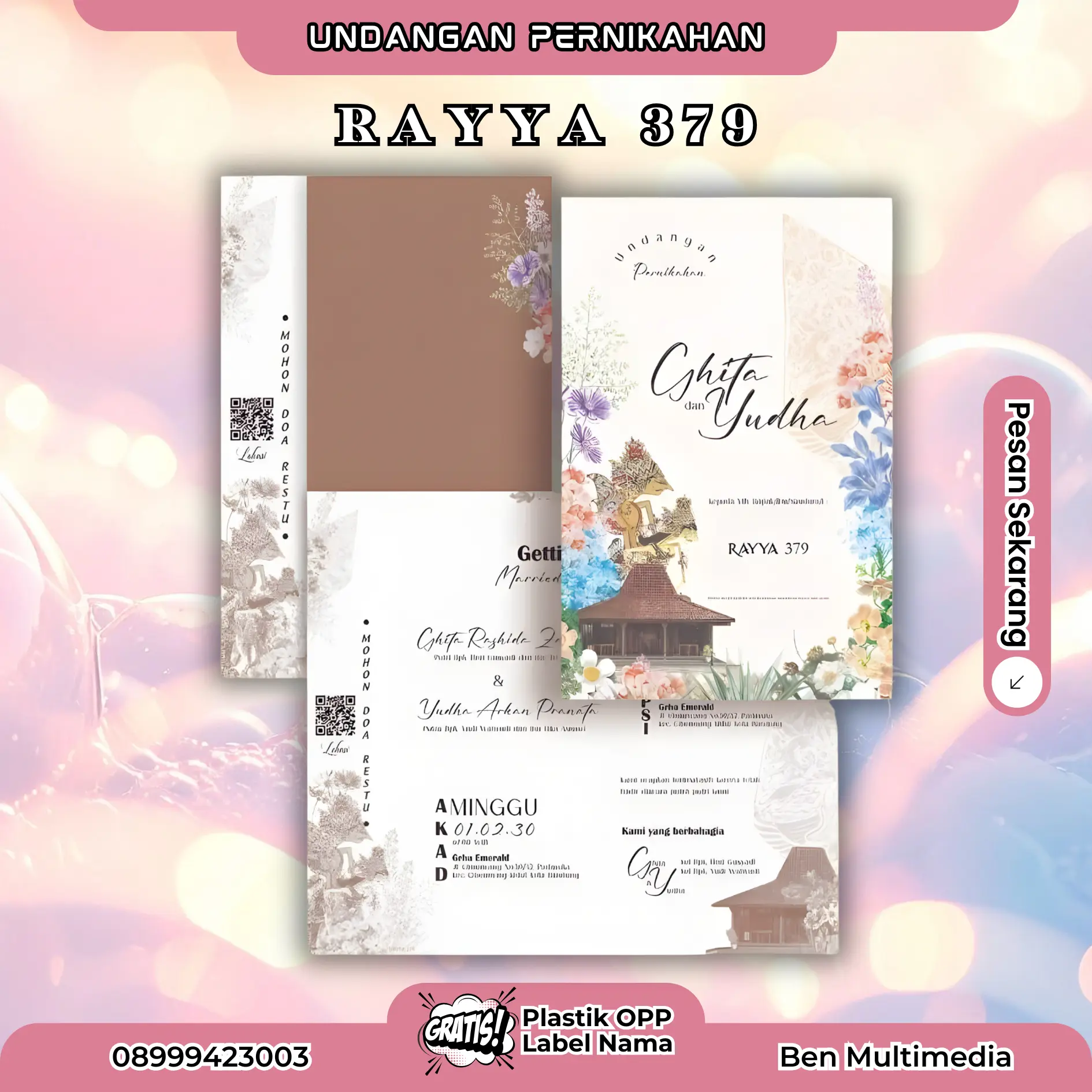 Cetak RAYYA 379 Blangko Undangan