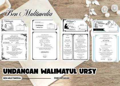 contoh undangan walimatul ursy - Template Undangan Walimatul Ursy Word Doc