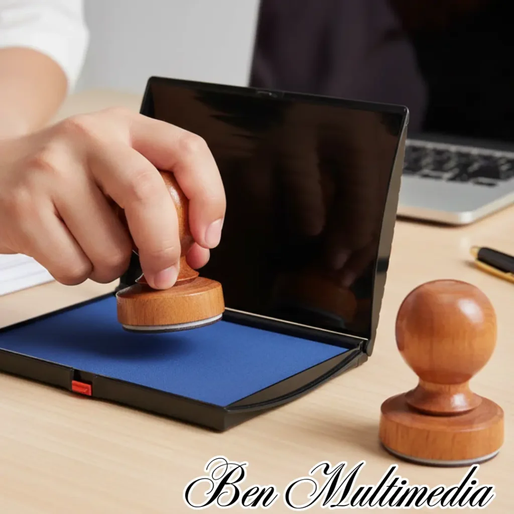 Cara Menggunakan Stamp Pad