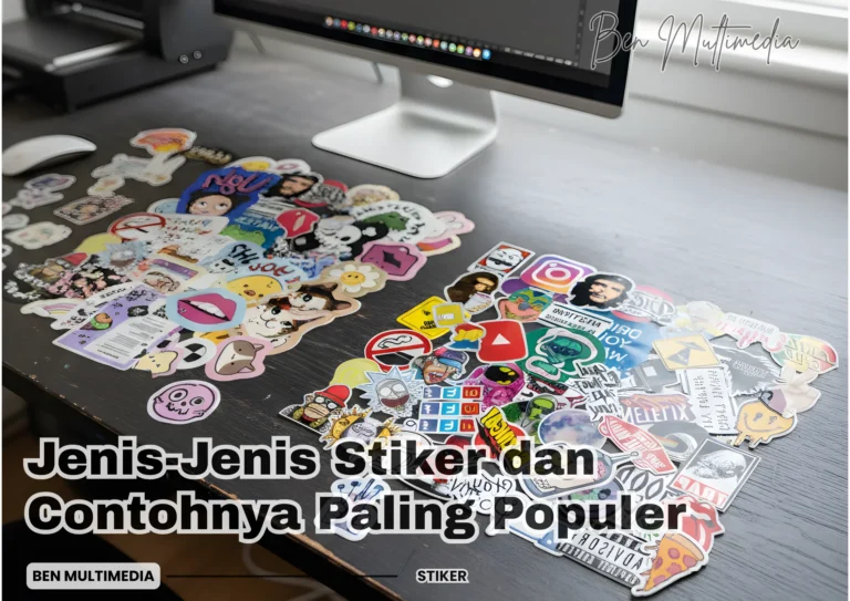 Jenis-Jenis Stiker dan Contohnya Paling Populer di Indonesia