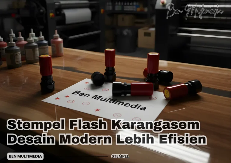 Jasa Stempel Flash Karangasem Desain Modern Lebih Efisien