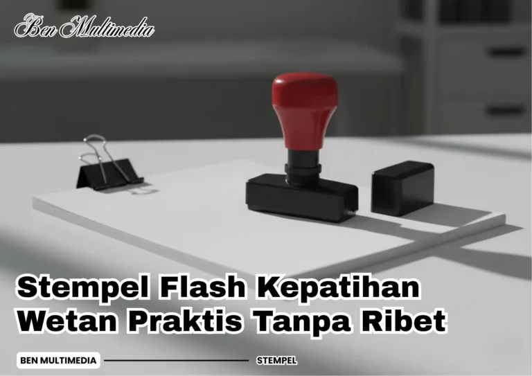 Stempel Flash Kepatihan Wetan Solusi Praktis Tanpa Ribet