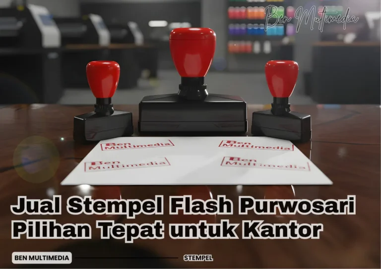 Jual Stempel Flash Purwosari Pilihan Tepat untuk Kantor
