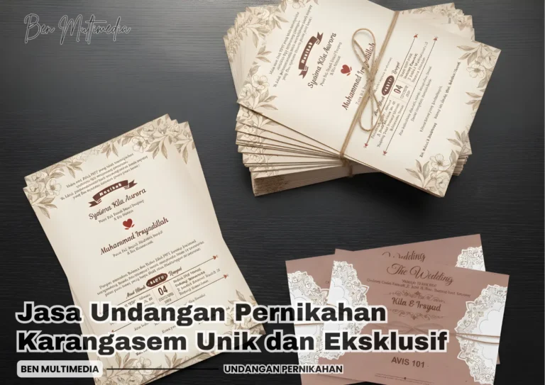 Jasa Undangan Pernikahan Karangasem Unik dan Eksklusif