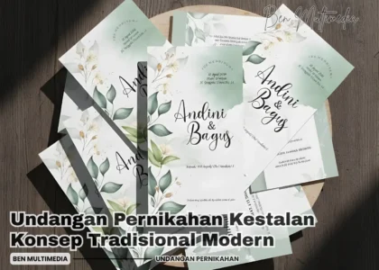 Undangan Pernikahan Kestalan