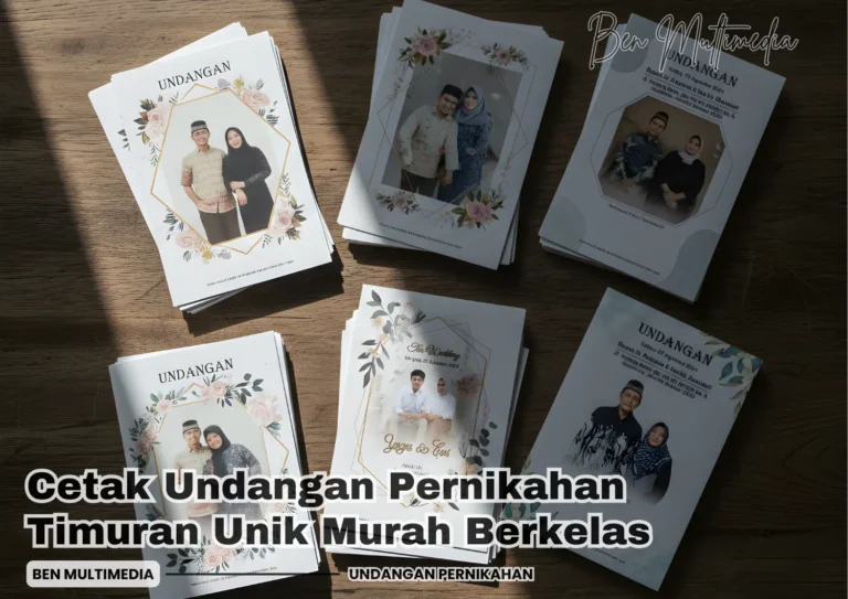 Cetak Undangan Pernikahan Timuran Unik Murah Berkelas