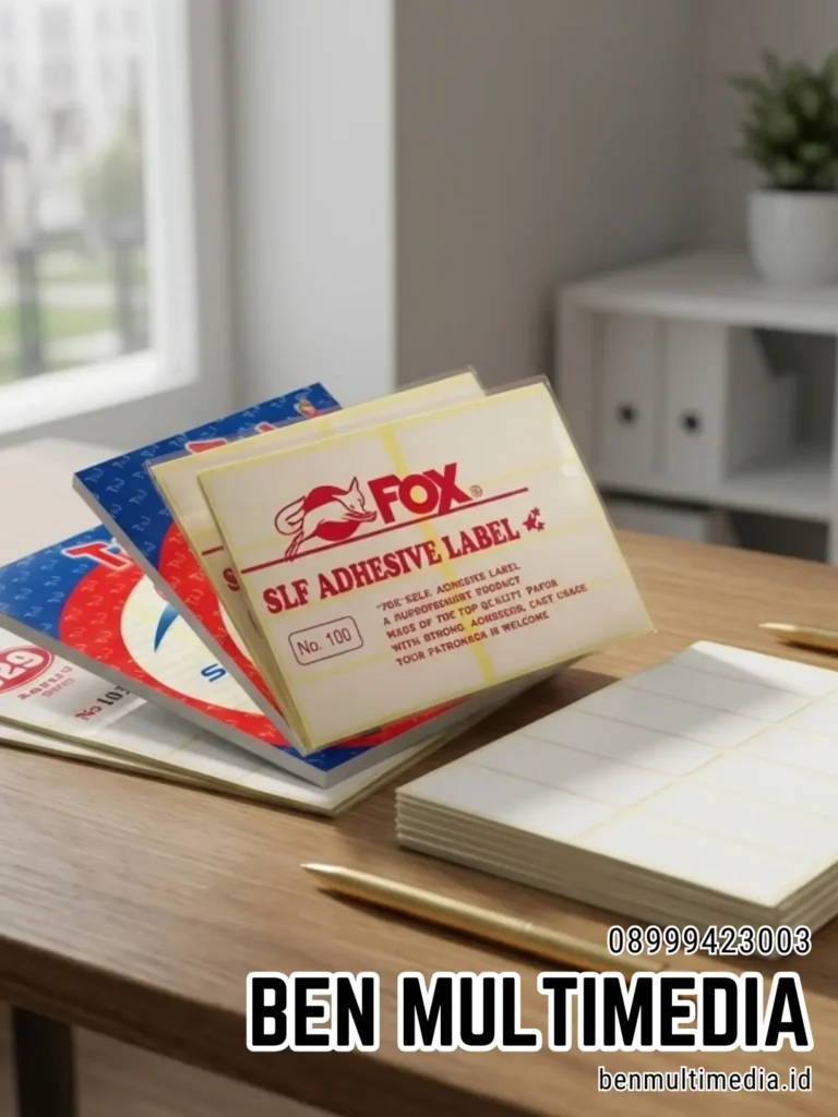 Stiker Label Polos