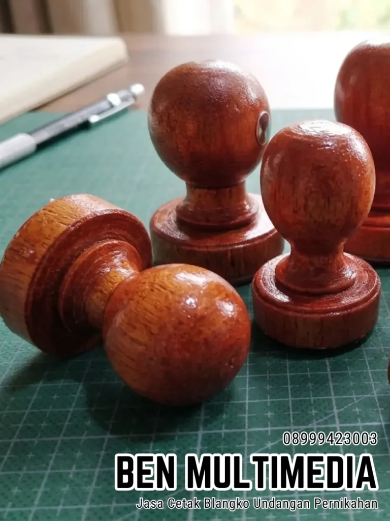 Jasa Pembuatan Stempel Karet Gagang Kayu di Kelurahan Kratonan Ben Multimedia