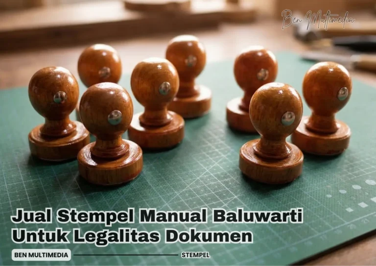 Jual Stempel Manual Baluwarti Untuk Legalitas Dokumen