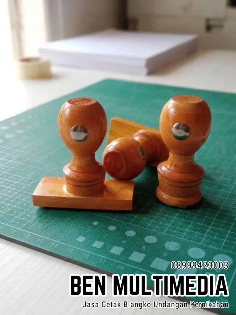 Jasa Pembuatan Stempel Manual di Kelurahan Banjarsari Ben Multimedia