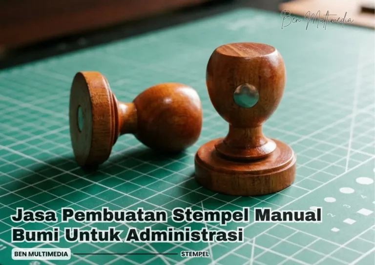 Jasa Pembuatan Stempel Manual Bumi Untuk Administrasi