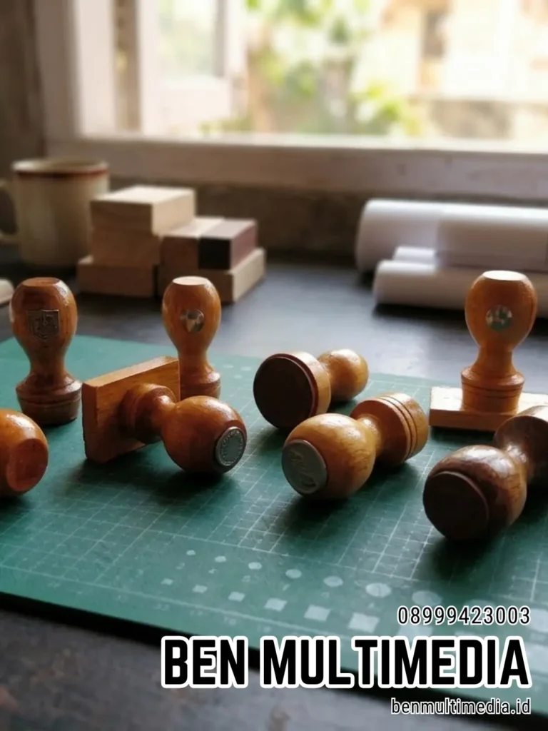 Jasa Pembuatan Stempel Manual di Kelurahan Jebres Ben Multimedia