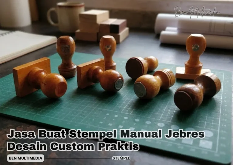 Jasa Buat Stempel Manual Jebres Desain Custom Praktis