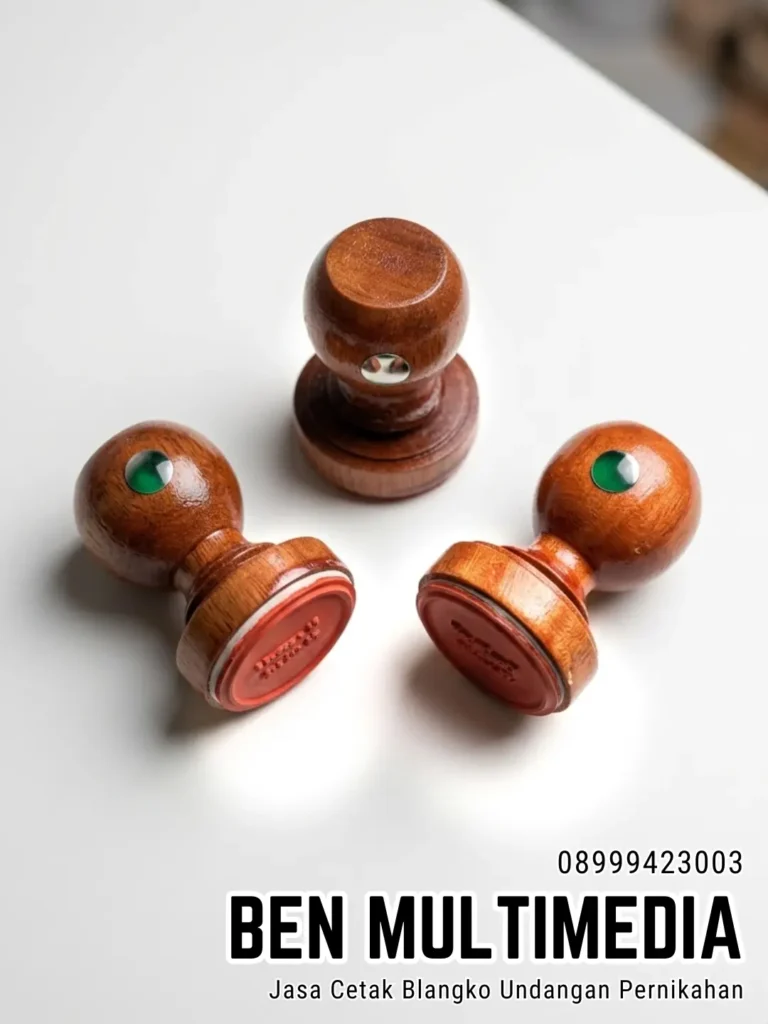 Jasa Pembuatan Stempel Manual di Kelurahan Joglo Ben Multimedia