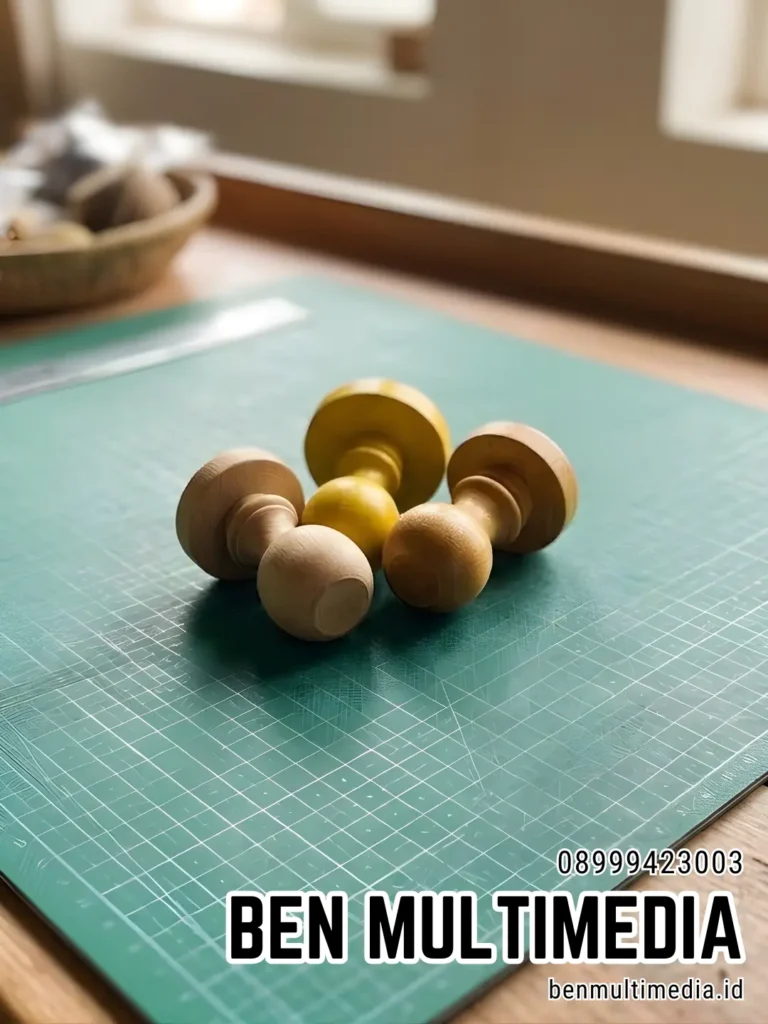 Jasa Pembuatan Stempel Manual di Kelurahan Panularan Ben Multimedia