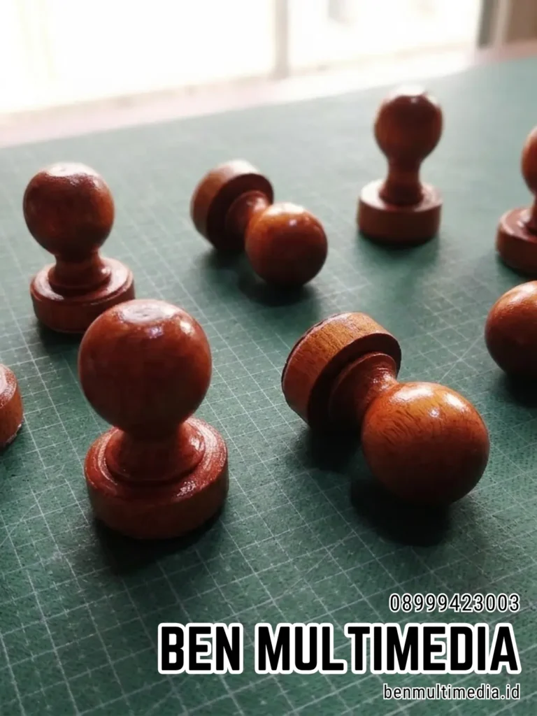 Jasa Pembuatan Stempel Manual di Kelurahan Sriwedari Ben Multimedia