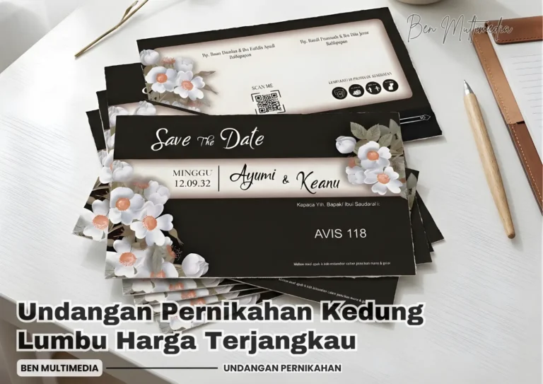 Undangan Pernikahan Kedung Lumbu Harga Terjangkau