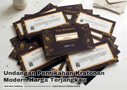 Undangan Pernikahan Kratonan