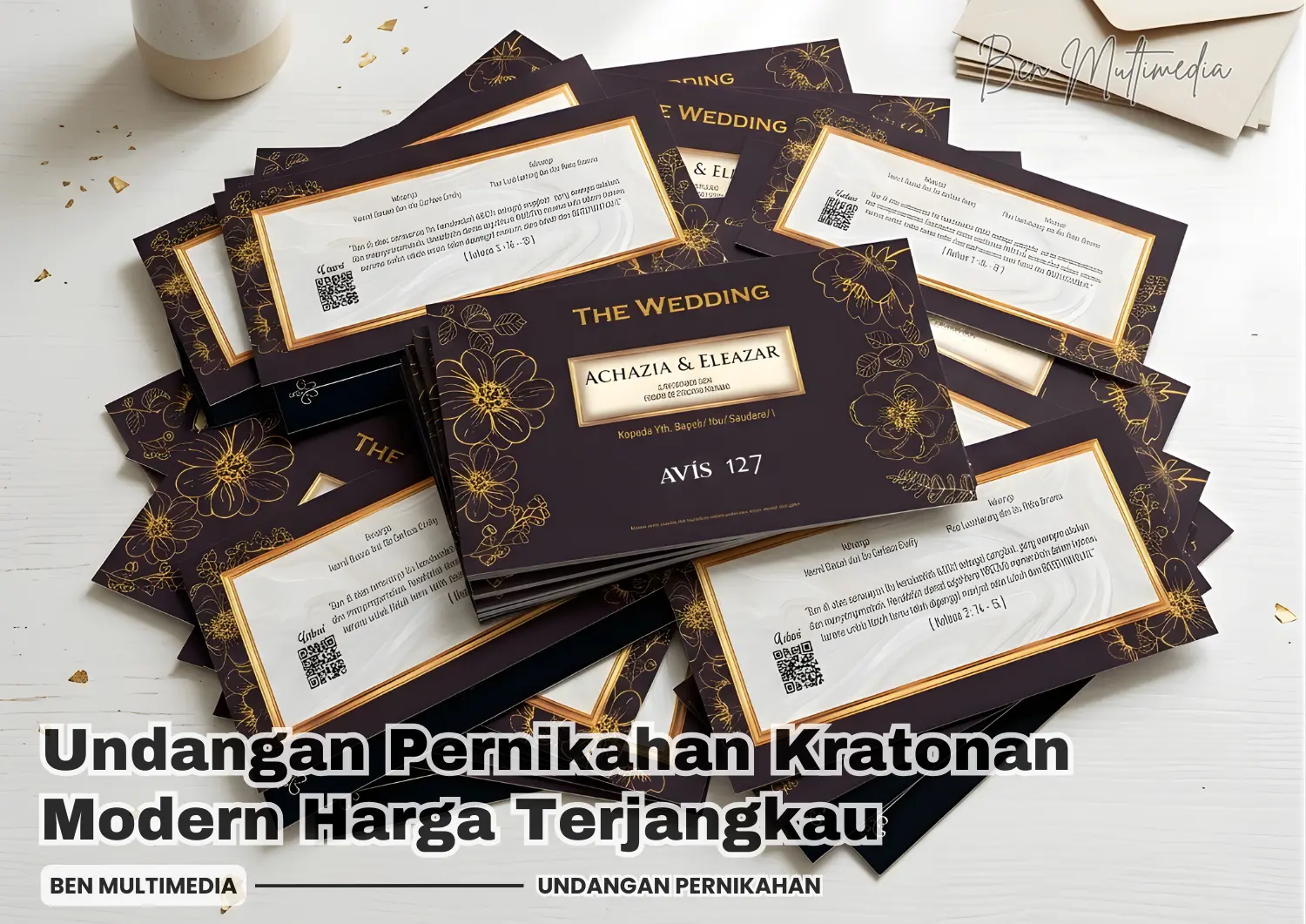 Undangan Pernikahan Kratonan