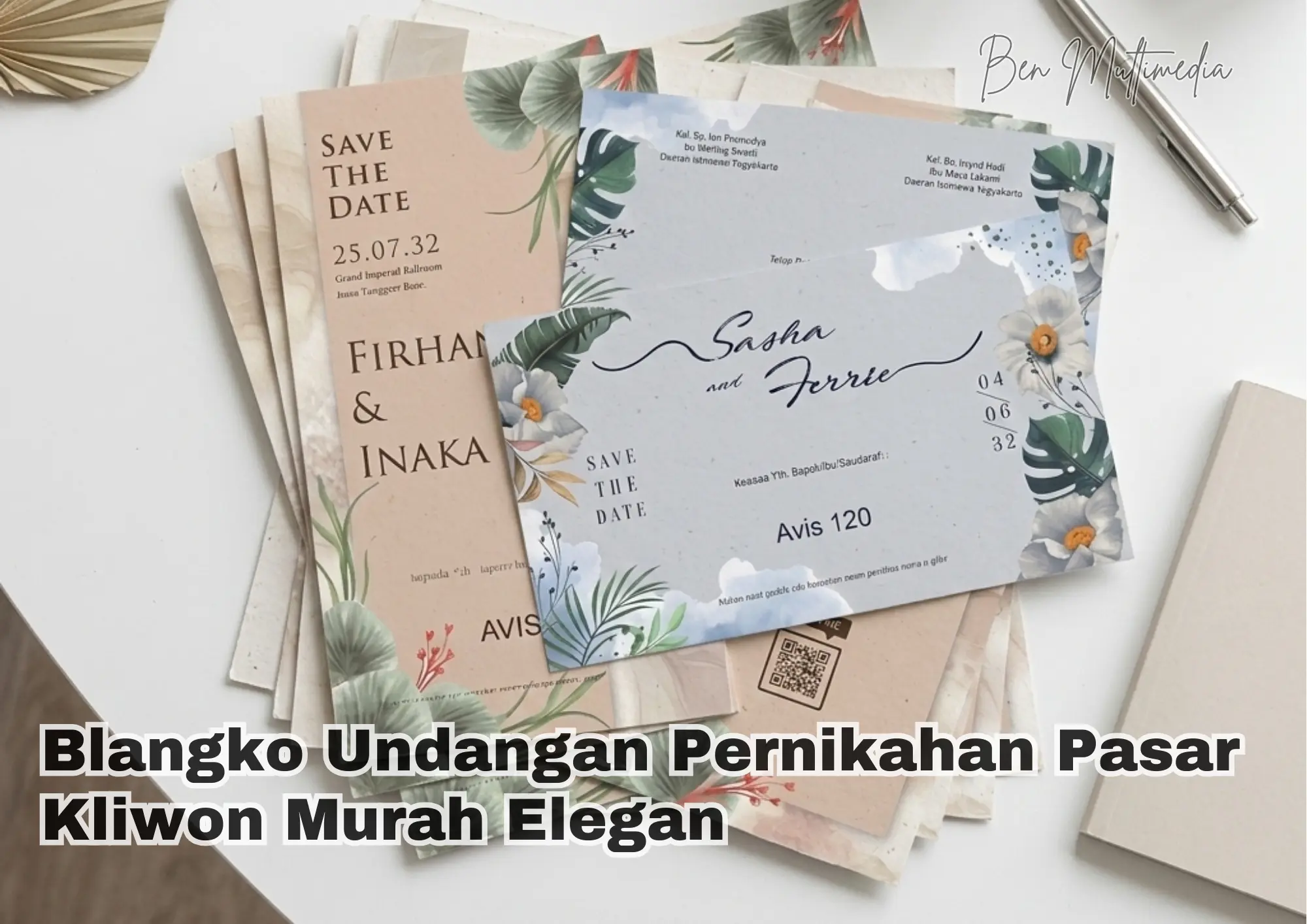 Undangan Pernikahan Pasar Kliwon