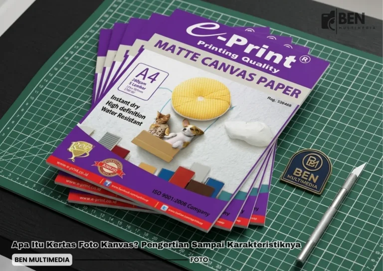 Apa Itu Kertas Foto Kanvas? Pengertian Sampai Karakteristiknya