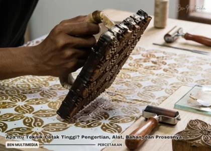 Apa Itu Teknik Cetak Tinggi