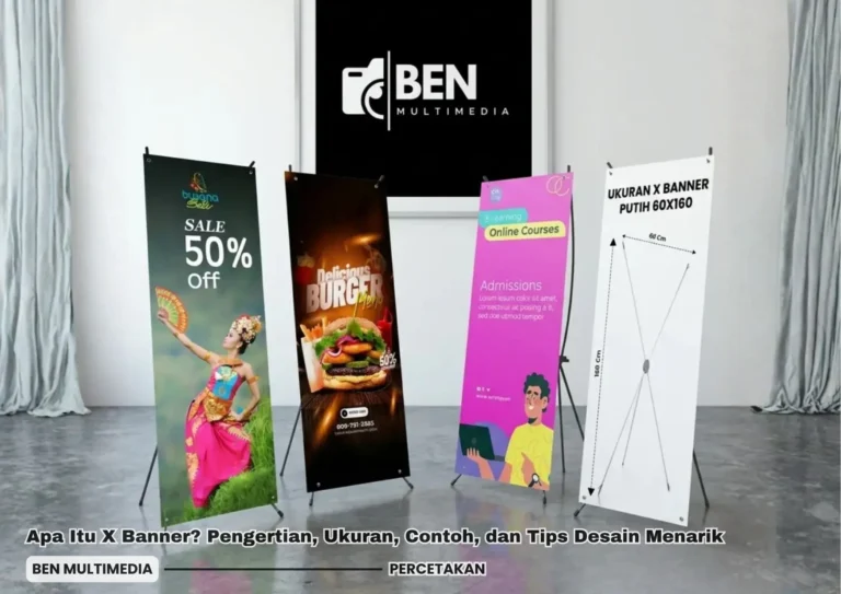 Apa Itu X Banner? Pengertian, Ukuran, Contoh, dan Tips
