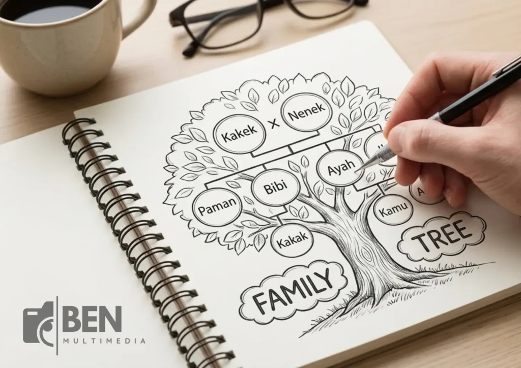 Cara Membuat Silsilah Keluarga di Buku